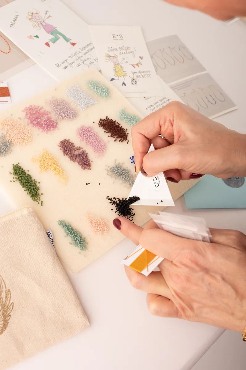 Een klein atelier in een doosje…