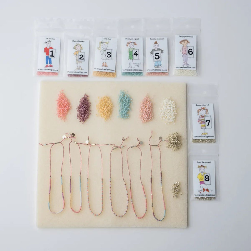 Startpakket Trio - 24 kralenkleurtjes (18 wensbandjes)