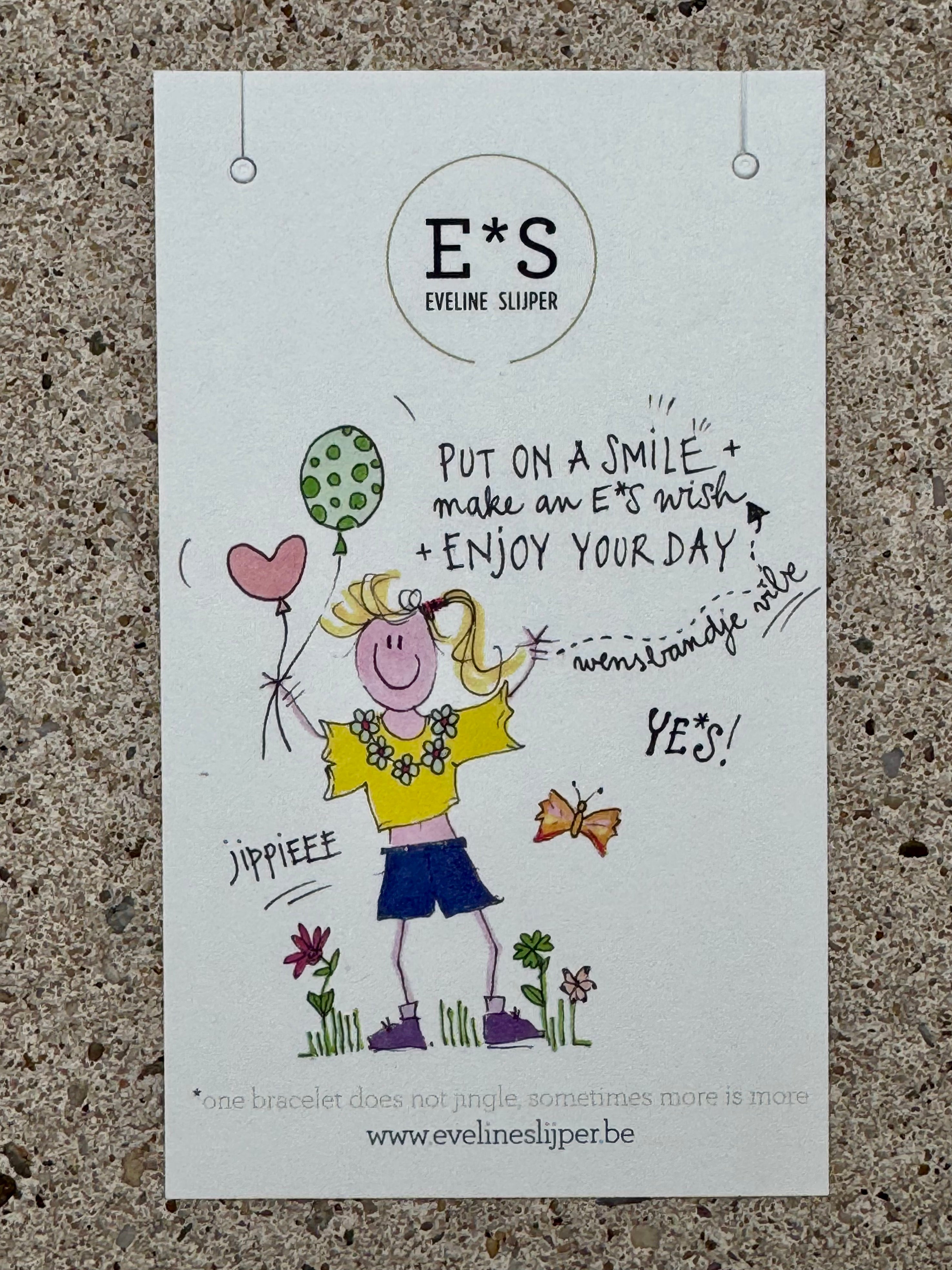 Kaartje Put on a smile :-)