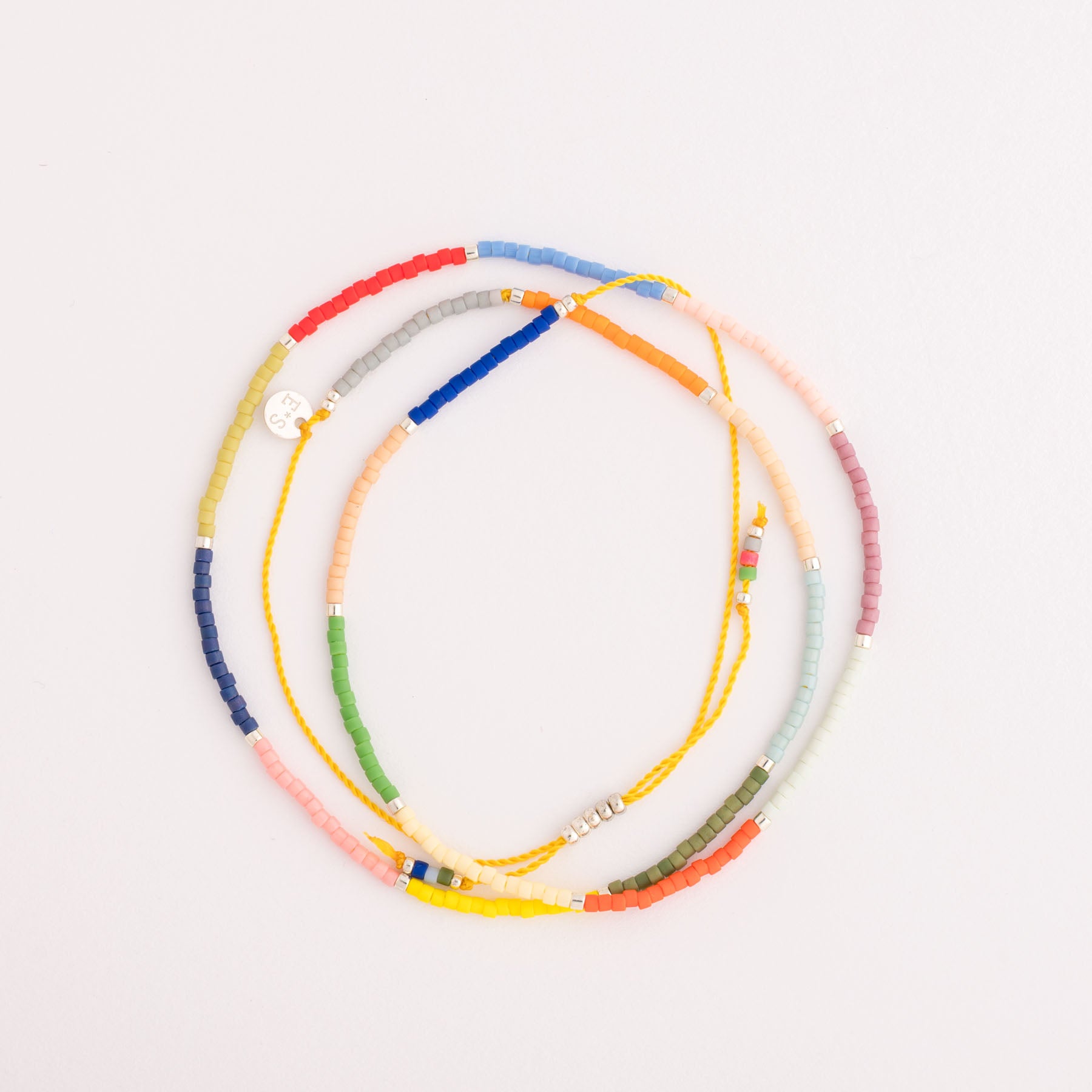 Kaat triple wensbandje of ketting