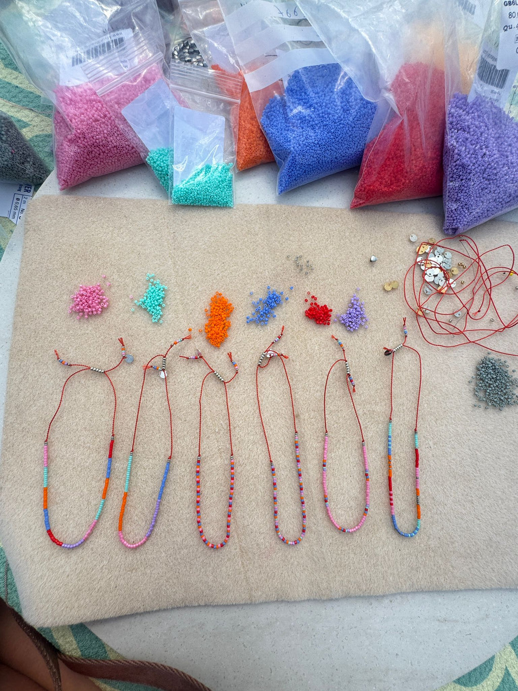 Startpakket Single - 8 kralenkleurtjes (6 wensbandjes)