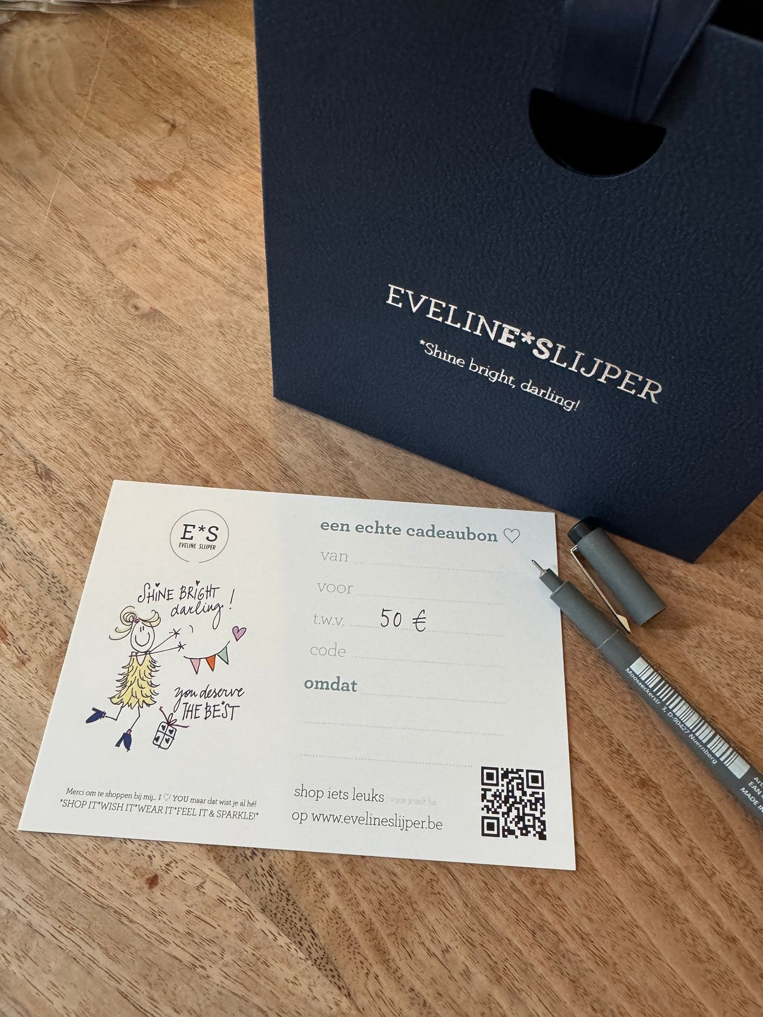 E*S Gift Card (Cadeaubon)