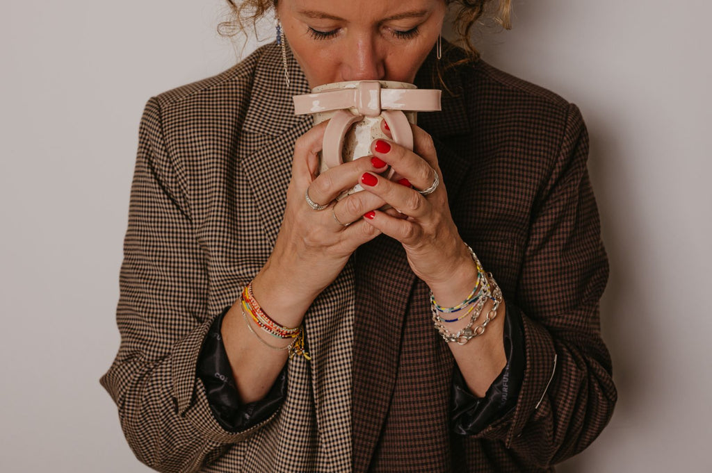 Kleurenset: Oker - 8 kralenkleurtjes (6 wensbandjes)